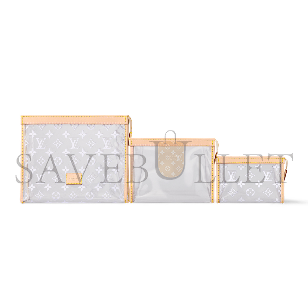 LOUIS VUITTON TRIO POCHE TOILETTE M11390 (25*20*5.5cm) LOUIS VUITTON TRIO POCHE TOILETTE M11390 (25*20*5.5cm)